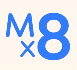 MX8 logo